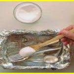 Чудо-хімія. Як почистити срібло всього за 5 хвилин. Гаряча вода, харчова сода, сіль та шматочок алюмінієвої фольги – все, що потрібно