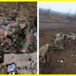 Ukrainian paratroopers captured 11 Russians at once