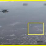 The Ukrainian Air Force has begun shooting down Russian Shahed kamikaze drones in midair using an onboard machine gun on a Mi-8 helicopter