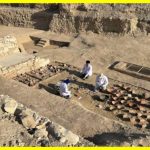 Part of the foundation of the temple of a female pharaoh found