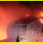 На гірськолижному курорті в Туреччині сильна пожежа