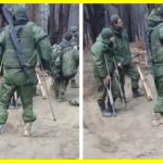 Russian assault teams consist of wounded soldiers on crutches