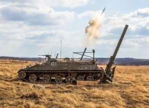 Знищено ворожий самохідний міномет «Тюльпан»