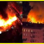 В центрі Нью-Йорка сталася масштабна пожежа