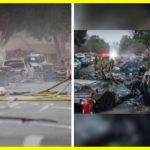 Літак бізнес-класу впав на житловий район