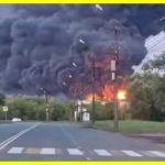 An oil depot, an airfield, and a military plant: a new strike against Russia