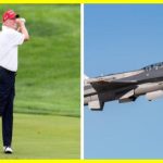 Fighter jets were raised to intercept a plane over Trump's golf club