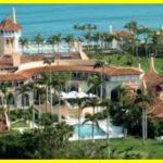 A woman was arrested outside Trump's residence