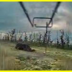 The AFU destroyed a column of Russian equipment