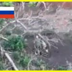 The Russian soldier abandoned his wounded comrade