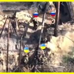 Pelted a dugout with grenades and captured Russians