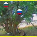 Russians climb trees to fool drones