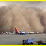 A sandstorm has hit the city of Phoenix