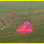 A balloon crashed in the Netherlands