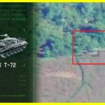 Enemy losses minus $6 million. Ukrainian military personnel detected and destroyed two Russian T-72 tanks using combat drones on fiber optic cables