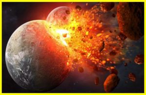 The Moon was formed as a result of the collision of Earth with the protoplanet Theia