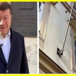 First Act – Stripping the Ukrainian Flag