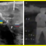 A Russian attack aircraft surrendered in fear