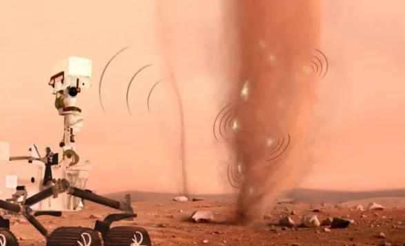 Scientists First Ever Recorded the Sound of Electric Sparks in the Atmosphere of Mars