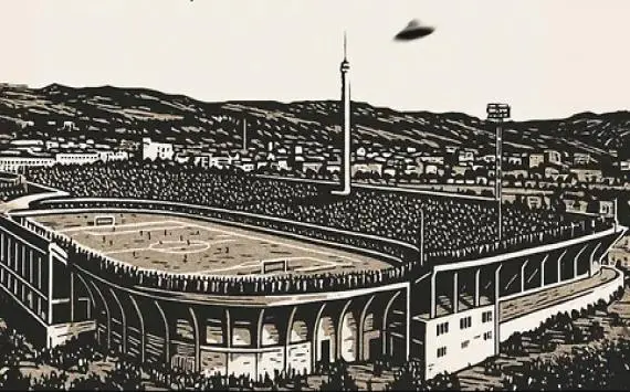 UFO over Fiorentina in 1954