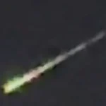 A bright green light in the sky caused panic in Turkey.