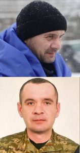 Nazar before and after Russian captivity.