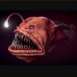 Monkfish spotted off the coast of the Canary Islands