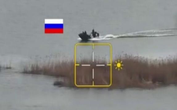 The Russians lost two boats and 15 marines