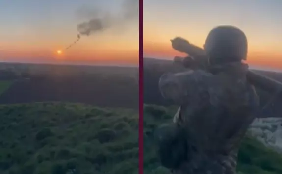 First shot, and right on target