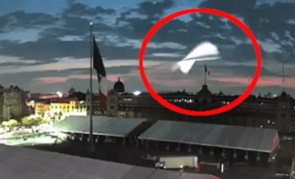 UFOs in Mexico with Wings