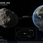 Asteroid 2026 JH2 to Pass Close to Earth Safely