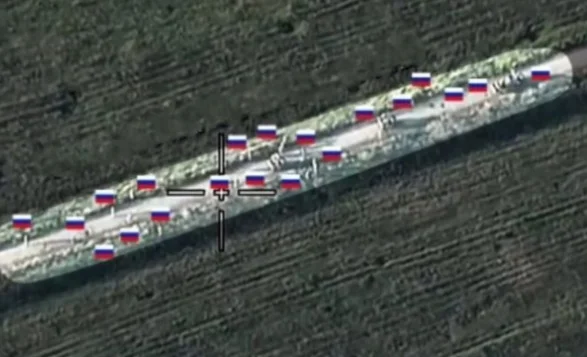 Defeat of a Russian military column