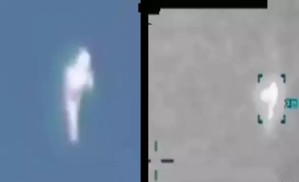 Pentagon Releases UFO Video of “Flying Alien”