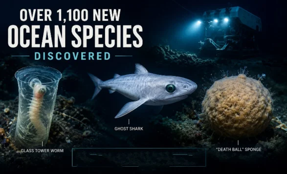 1,100 New Ocean Species and Unusual Creatures Discovered