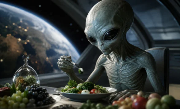 Scientist Explains What Aliens Might Actually Eat If They Ever Visited Earth