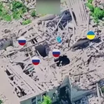 Ukrainian paratrooper ambushes Russian assault group