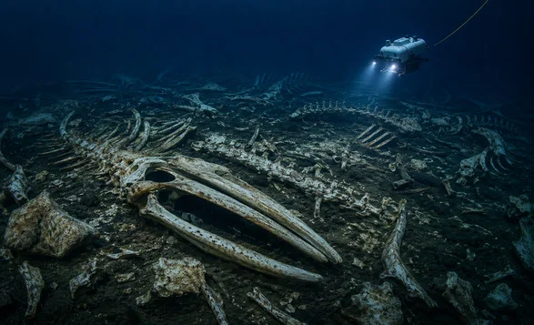 Massive Deep-Sea Whale Graveyard Found in Indian Ocean