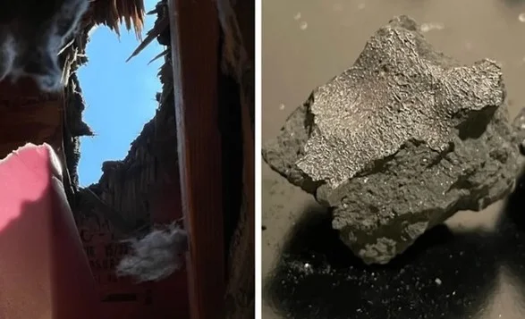 Meteorite that crashed through a New Jersey home contains rare amino acids