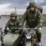 Russian Motorcycle Assault Fails