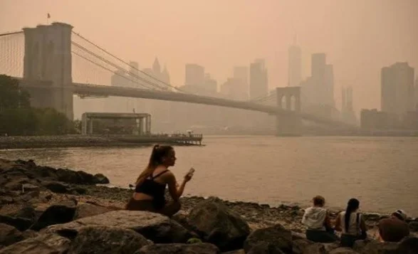 Trump blames Canada for wildfire smoke