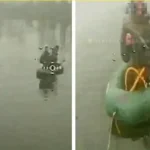 Russian group fails to reach shore again