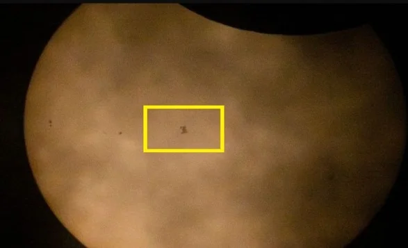 ISS Crossed the Sun During the August 2026 Solar Eclipse