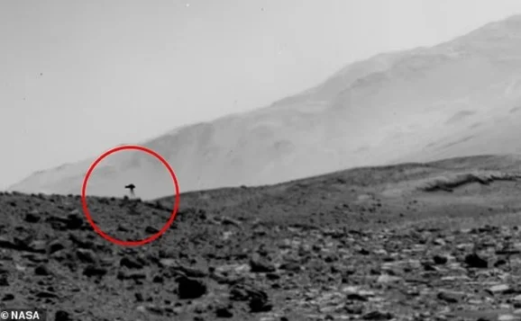 Strange jellyfish-like figure spotted in archived NASA photo from Mars