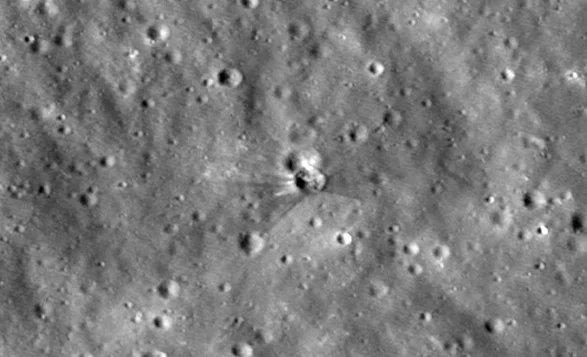 NASA reveals crater created by Falcon 9 rocket impact on the Moon