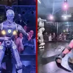 Like a Real Terminator: First-Ever Human vs Robot Fight