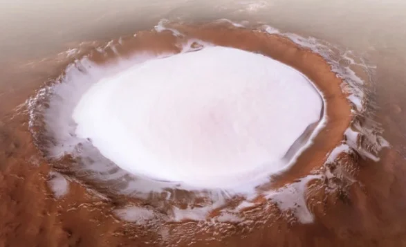 Mars North Pole Ice Surprise: Chance for Extraterrestrial Life