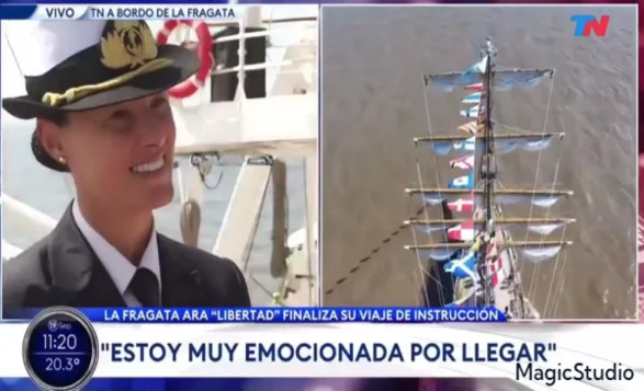 Woman Sailor Vanishes on Live TV in Shocking Matrix Glitch Video