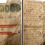 Couple Discovers a Sealed 1914 Letter Hidden Behind a Wall